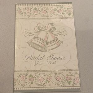 Amscan Bridal Shower Game Book with Pink Floral Accents